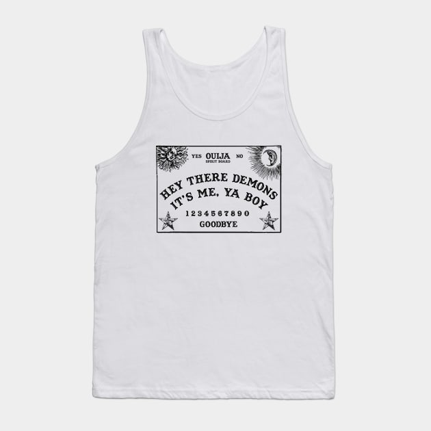 Ouija Board Tank Top by SpaceBees